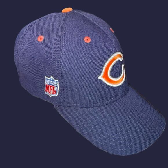 NFL Chicago Bears Reebok Logo Cap Adjustable Fit Back Hat OSFA - Picture 4 of 10